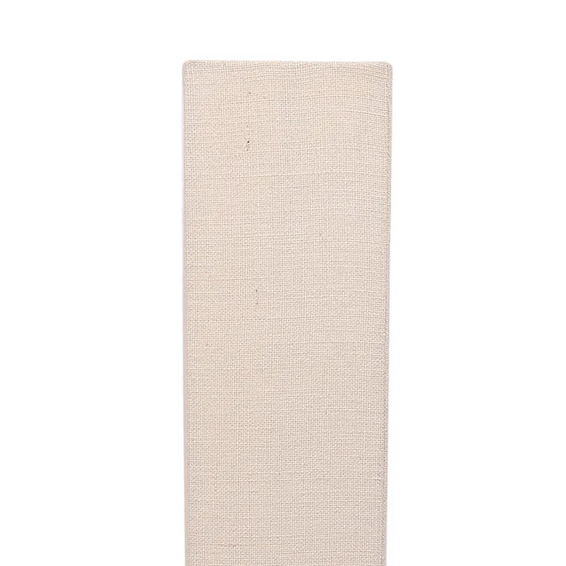 Axiya Wooden Tower Floor Lamp With Jute Shade - White media 3