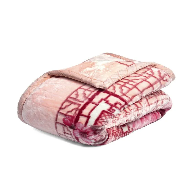 Monte Carlo Blush Harmony Blanket (Peach)- 1000 GSM media 6