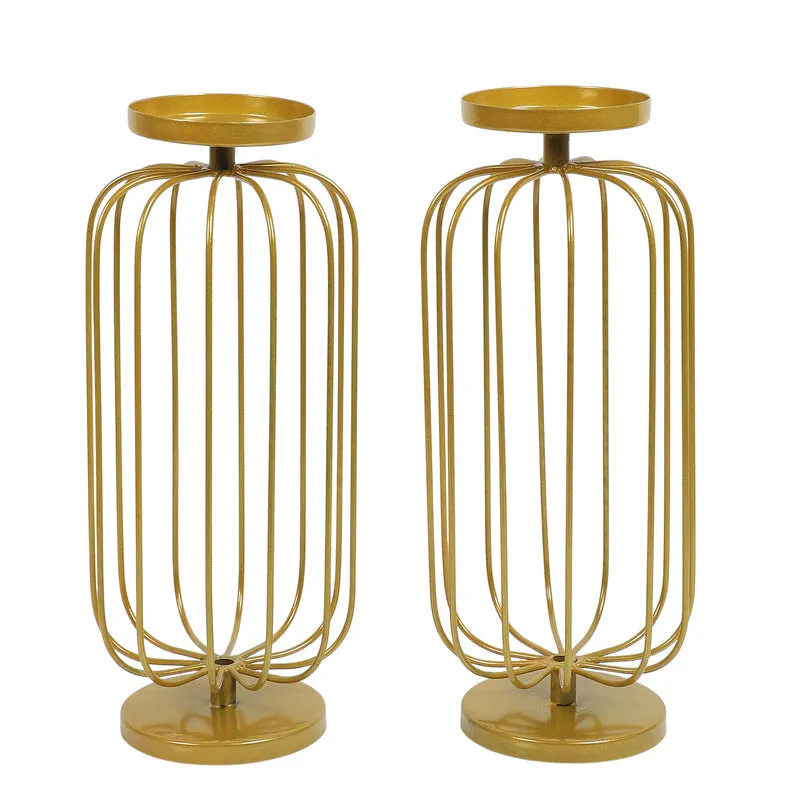 Lumi Abstract Candler Holder - Set Of Two media 5