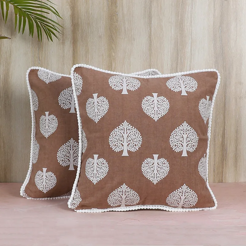 Swayam Mehka Printed Cushion Cover - Set of Two media 1