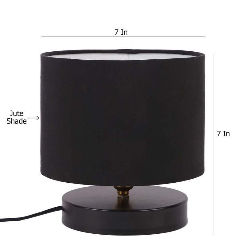 Dum Dum Fabric Table Lamp - Black media 7