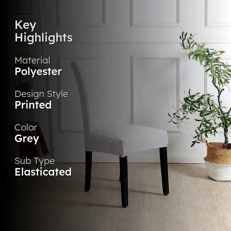 Java Maze Grey Chair Cover media 2