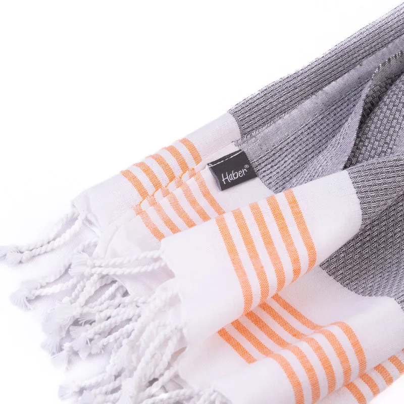 Cosy Kotty Bath Towel - Steel media 5