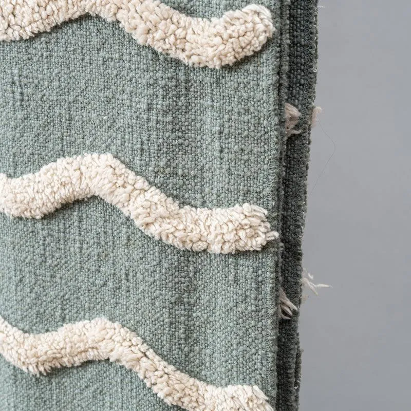 Hivera Table Tufted Tassled Throw - Rectangle media 4