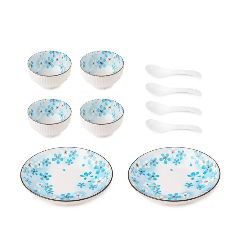 Elara Porcelain Soup Bowls - Six Piece Set - 5