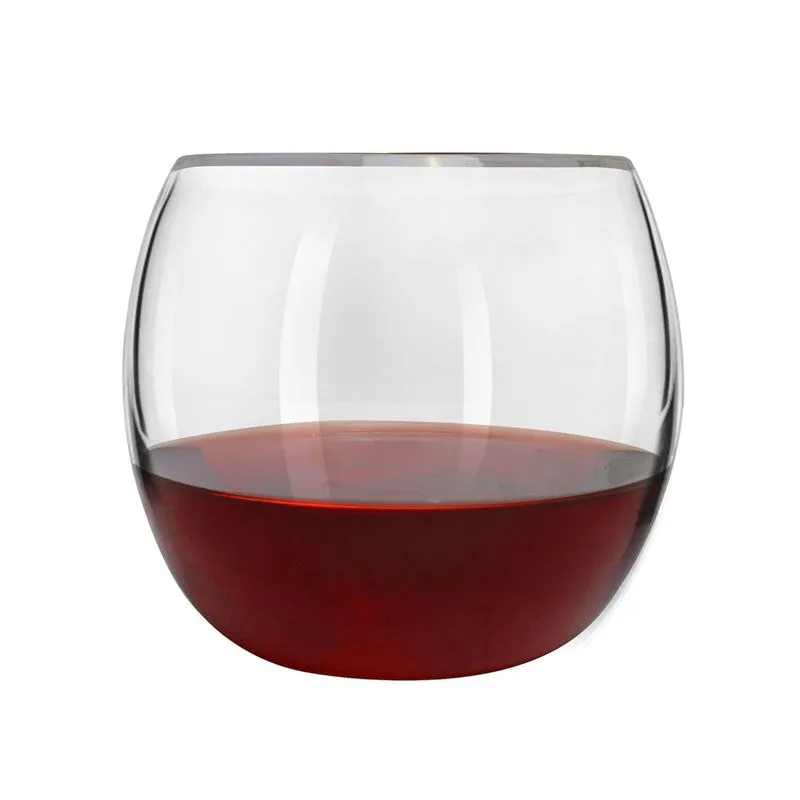 VinoSphere Crystal Stemless Wine Glass (250 mL) - Set Of Two media 4