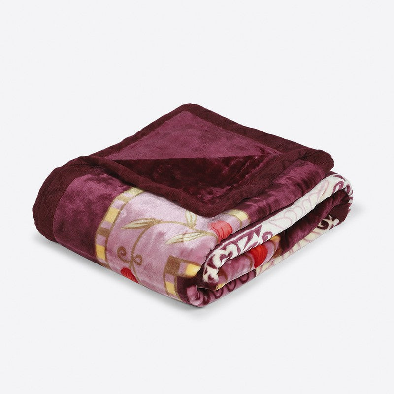 Monte Carlo Floral Embrace Blanket - 483 GSM media 5