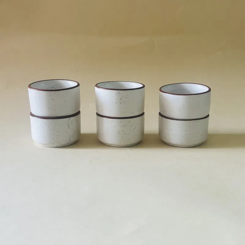 Ceramic Dip Bowls (50 mL Each) - Set of Six media 4