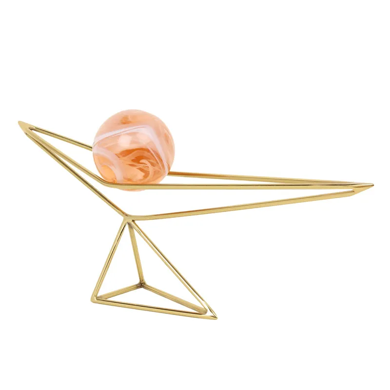 Orbus Nixo Showpiece - Peach & Golden media 4