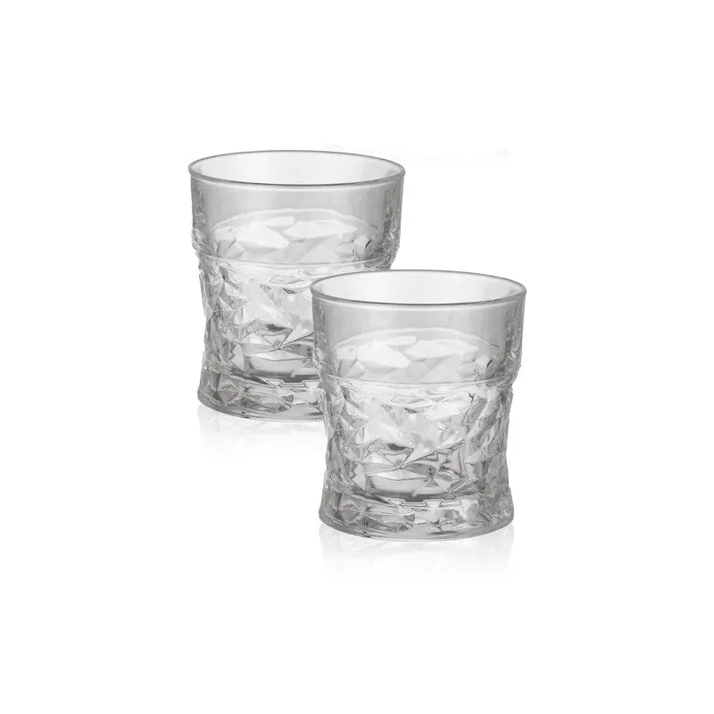 Eclectic Italian Crystal Whiskey Glasses (320 mL Each) - Set Of Two media 5