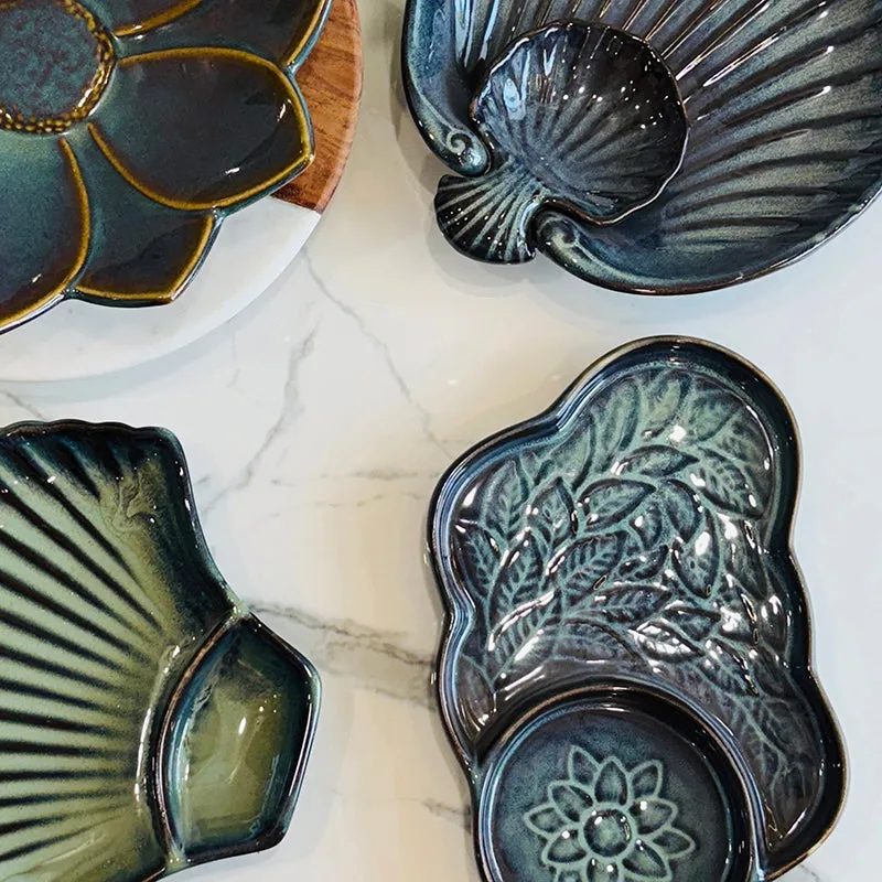 Tesora Ceramic Platter Set - Four Piece Set media 6