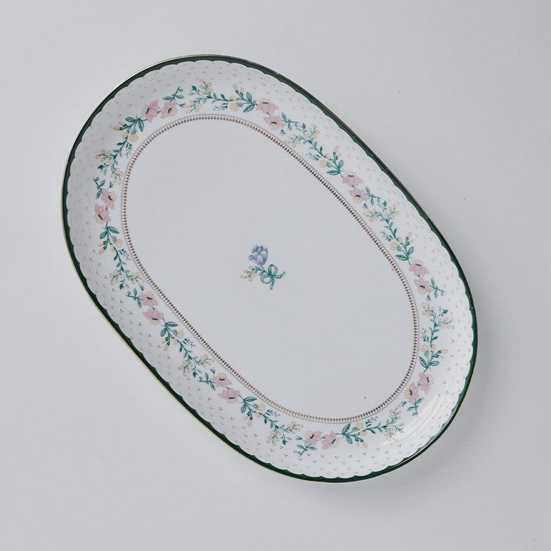 Magique by The Wishing Chair Emerald Ribbon Glow Ceramic Platter & Bowls With Giftbox - Three Piece Set media 7
