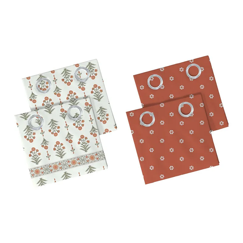 Polka Nest Drape Curtains - Set of Four media 4