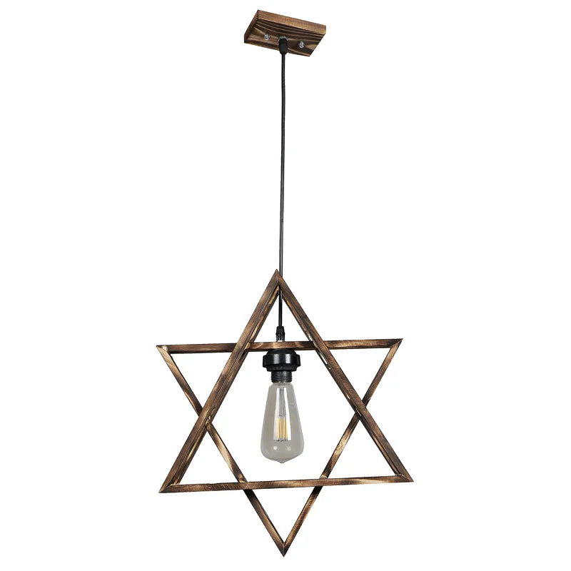 Aulo Wooden Ceiling Lamp media 5