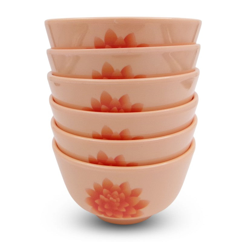 Aura Snack Melamine Snack Bowls (140 mL Each) - Set of Six media 4