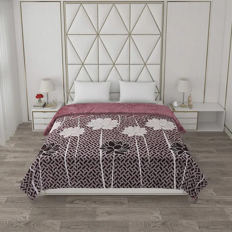 Monte Carlo Velvet Harmony Reversible Blanket - 850 GSM media 1