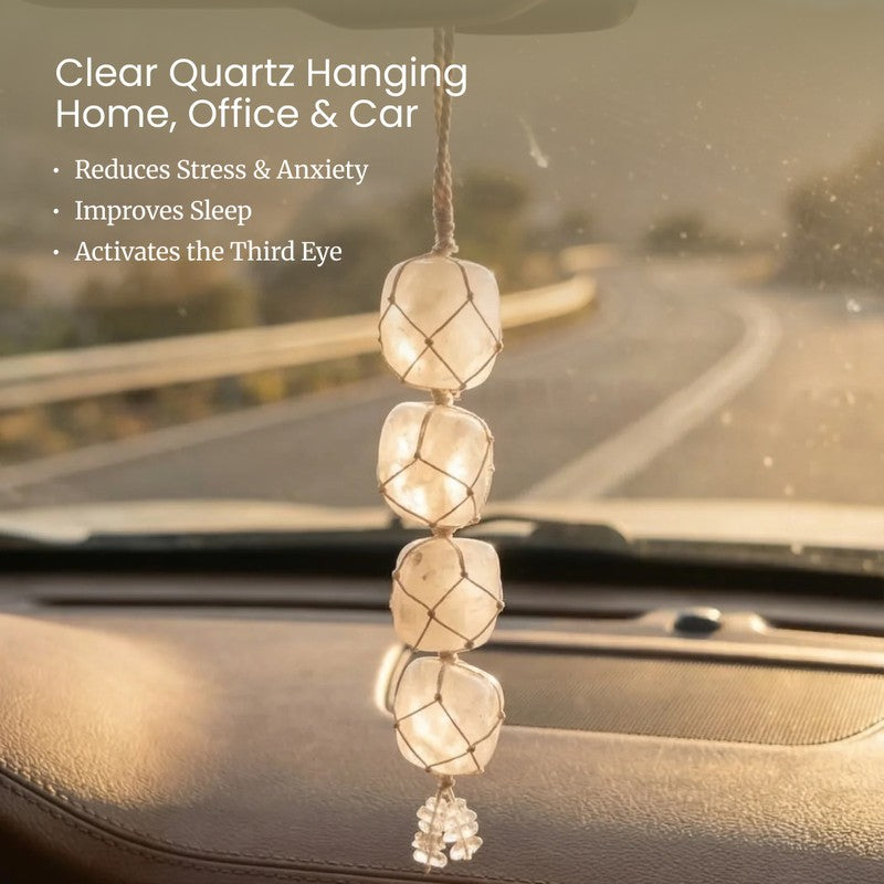 Zen Drive Spiritual Crystal Wall Accent - White media 8