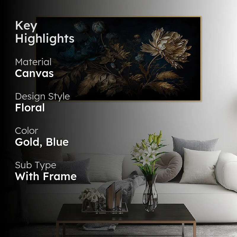 Flora Of Royalty Canvas Wall Painting media 2