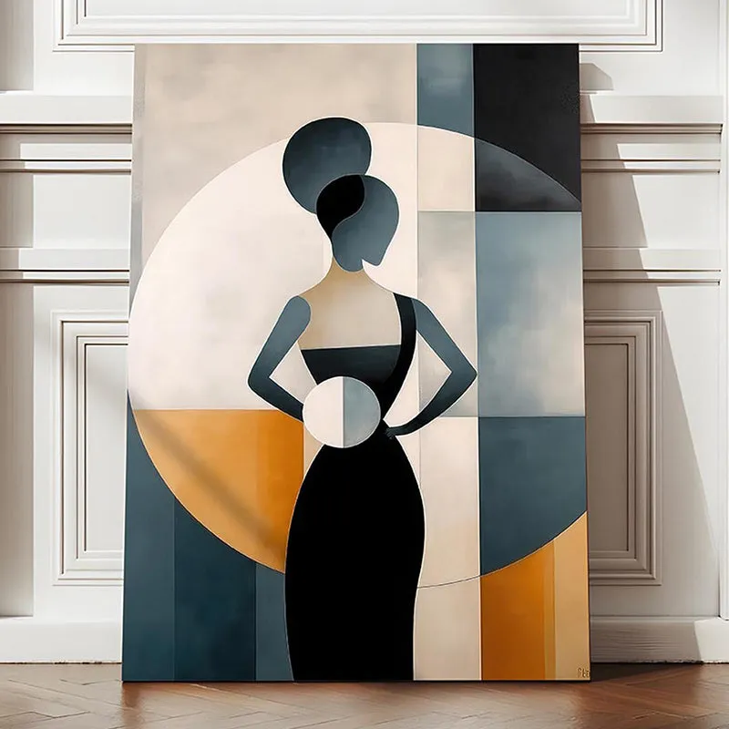 Whispers Of Form Canvas Modern Wall Art media 4