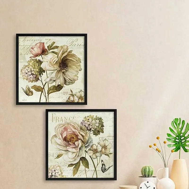 Bailey Floral Wall Art - Set Of Two media 1