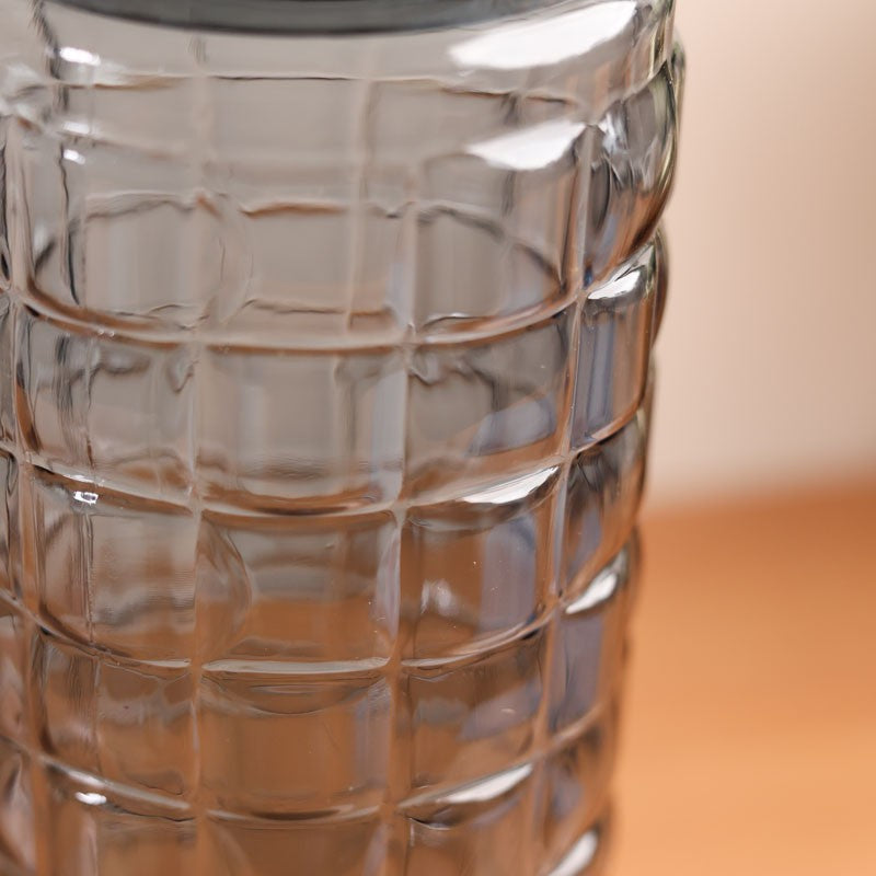 AquaGrid Black Clear PET Bottle (1000 mL Each) - Set Of Four media 5