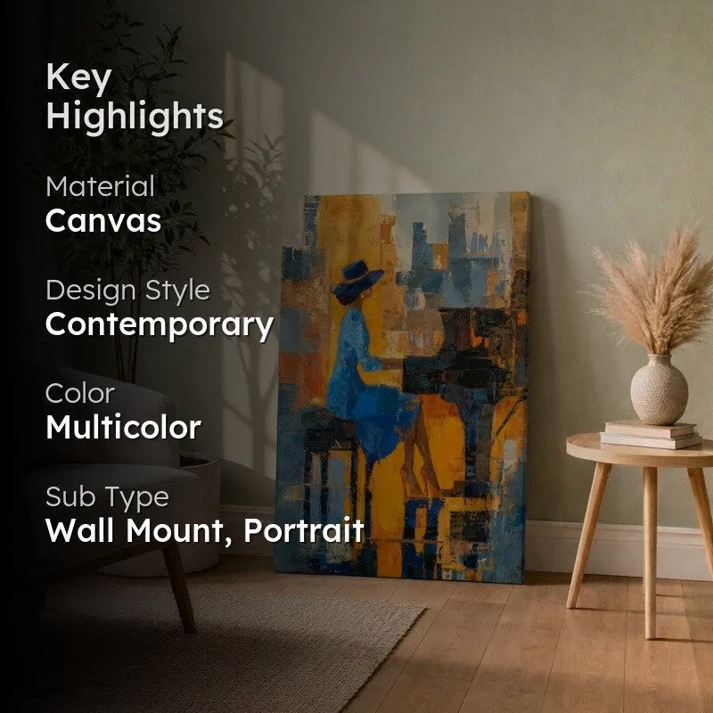 Piano Reverie Canvas Wall Art media 2