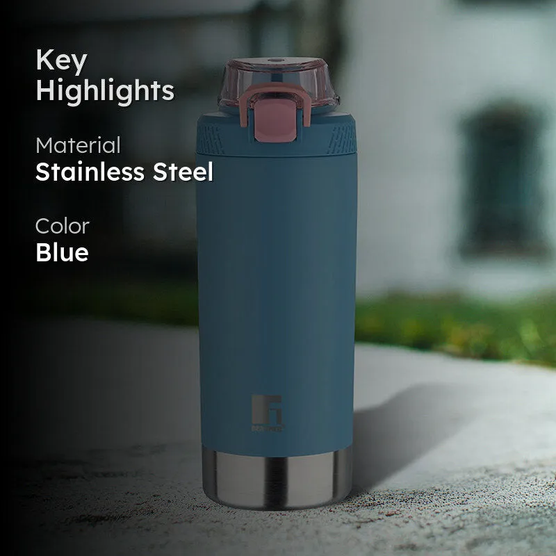 Bergner Glacior Double Walled Hot & Cold Flask (Blue) - 720 mL media 2
