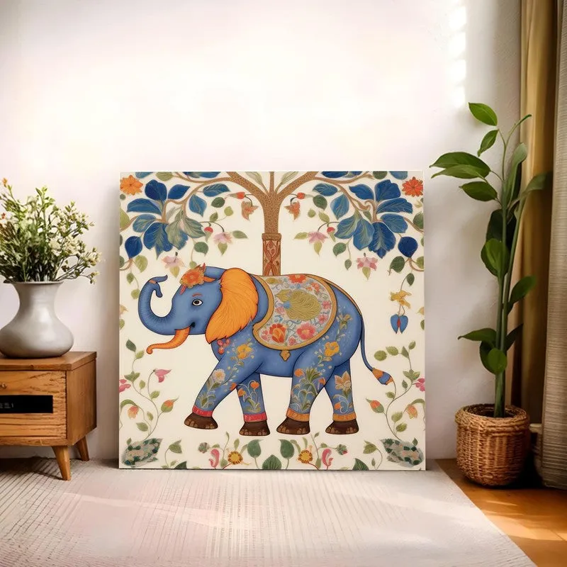 Indian Regal Tusker Canvas Wall Art media 9