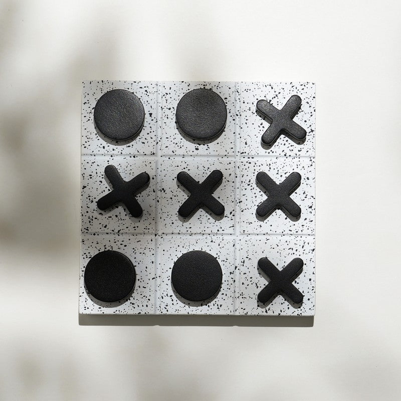Fig Living Tic-Tac-Toe Luxe Ceramic Showpiece media 4