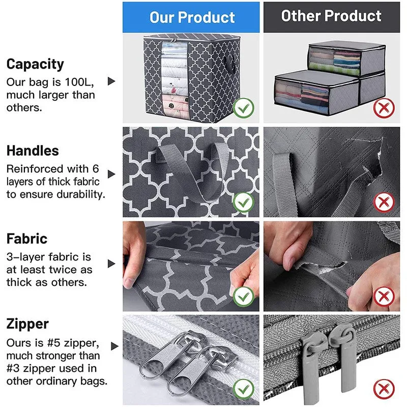SpaceSaver Foldable Box (Grey) media 7