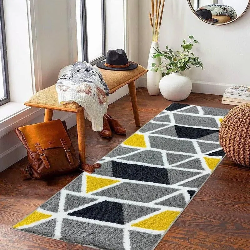 Cross Joe Micro Fiber Runner Rug media 3