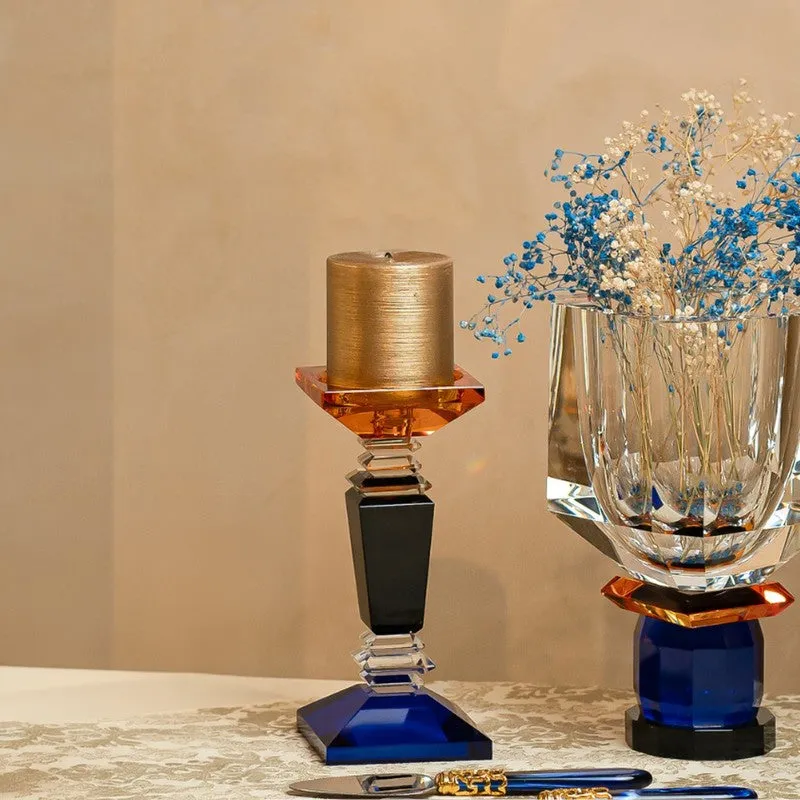 Spark Crystal Candle Holder - Set of Three media 4
