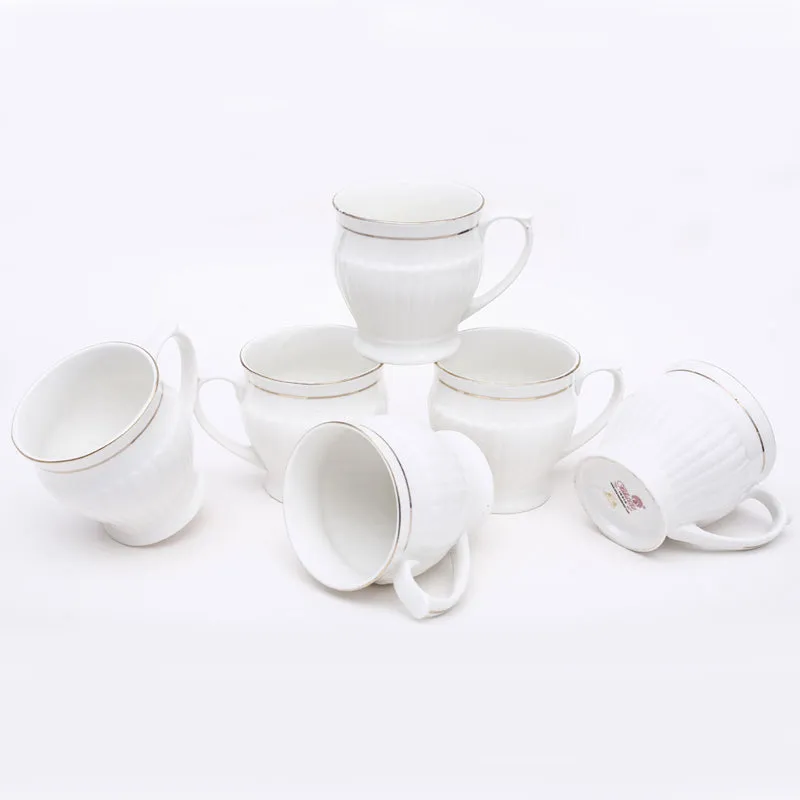 Wolf Bone China Tea Cup (175 mL Each) - Set of Six media 1