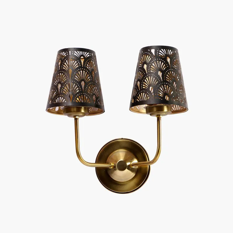 Filigree Duo Metal Wall Lamp media 5