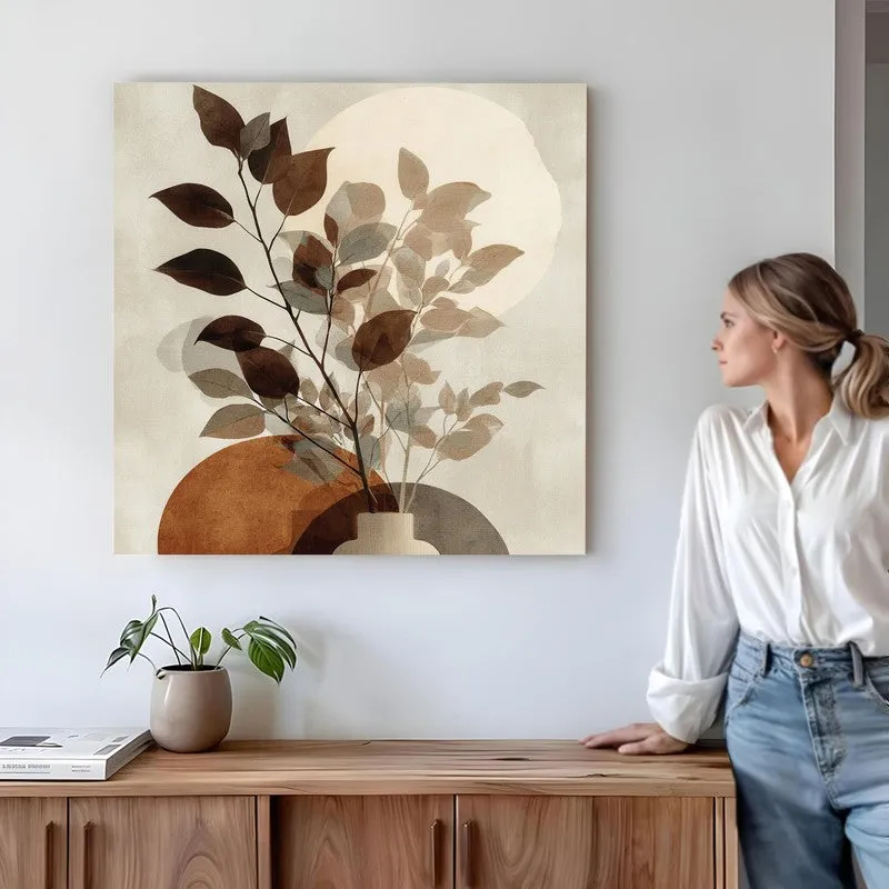 Leaf Reflection Canvas Wall Art media 8