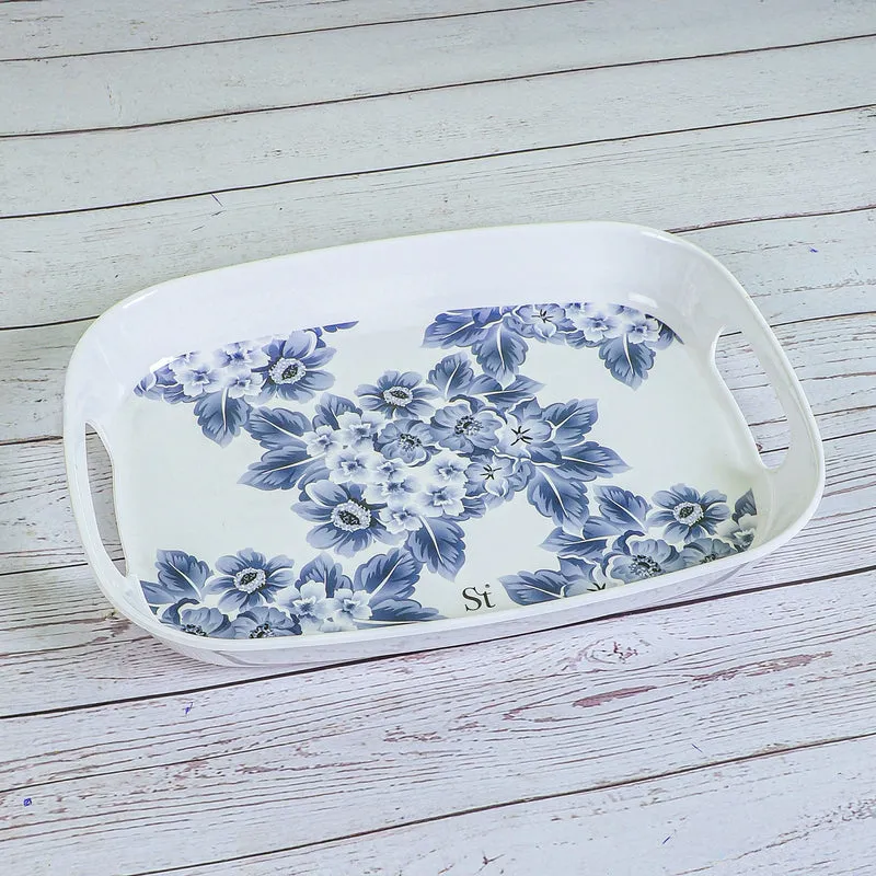 Orchid Blooms Melamine Serving Tray media 4