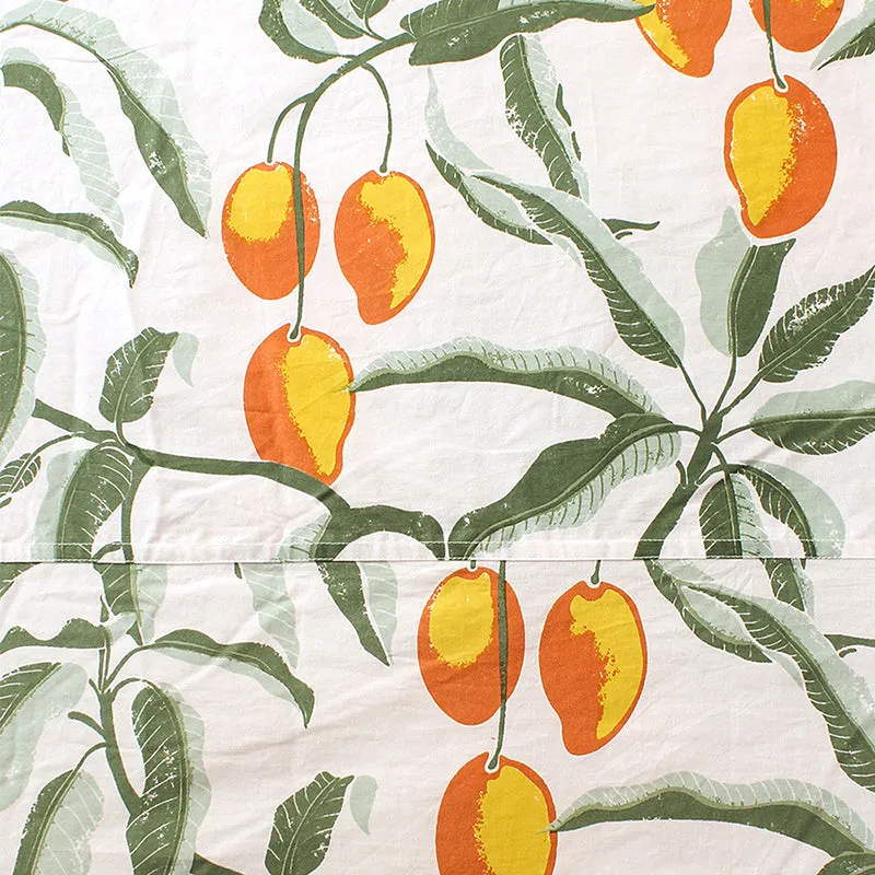 Orchard Cotton Table Cover - Orange media 5