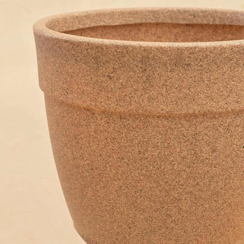 Ugaoo Barca Round Medium Planter - Sand media 4
