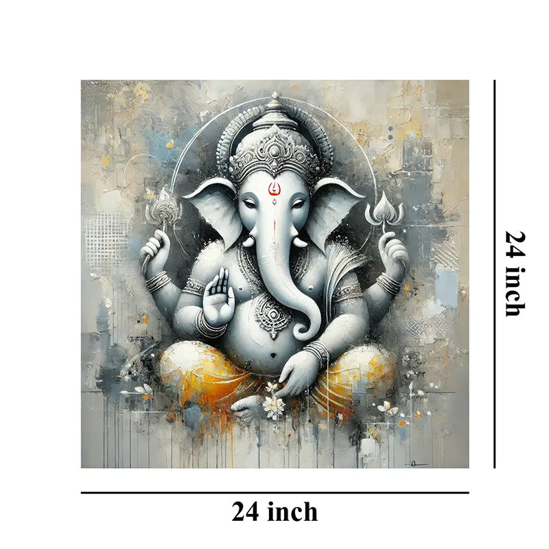 Gajanana Poly Canvas Wall Painting media 7