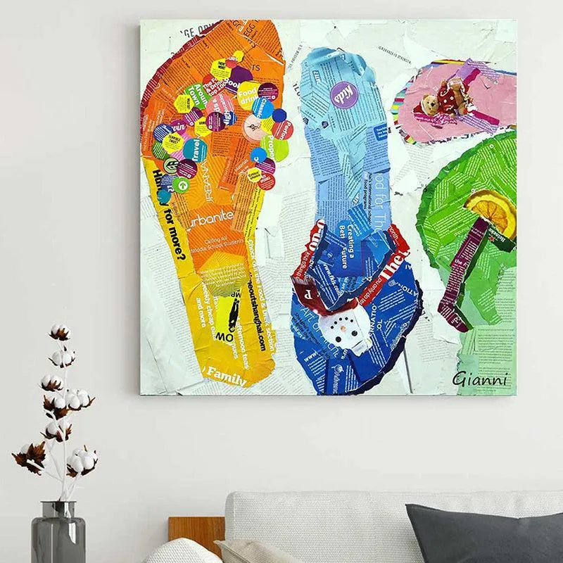 Walks Of Life Canvas Wall Painting media 2