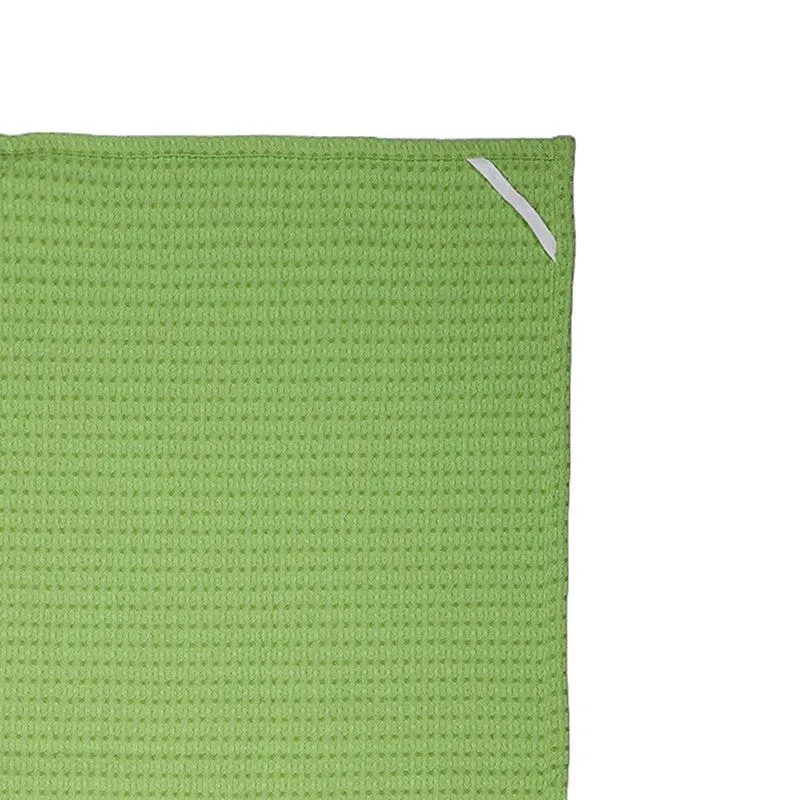 Sunbeam Cotton Kitchen Towel (Light Green) - Set Of Two media 5