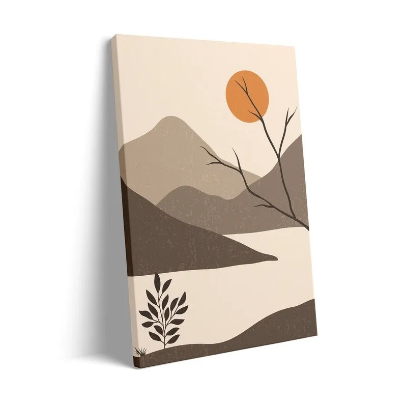Whispering Graphite Archival Canvas Wall Art - Black Frame media 4