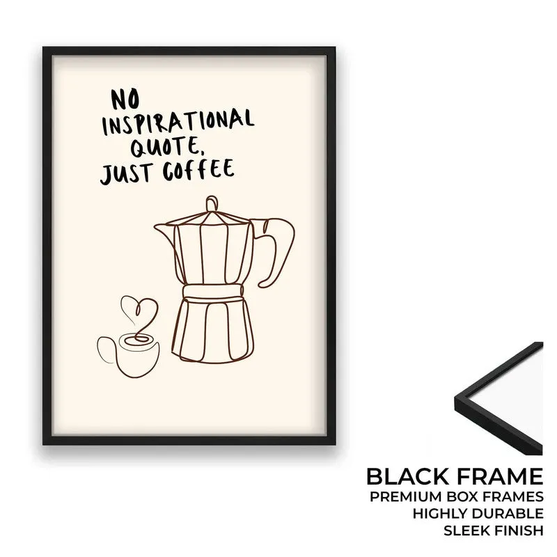 CoffeeInspo Archival Canvas Wall Art - Black media 8