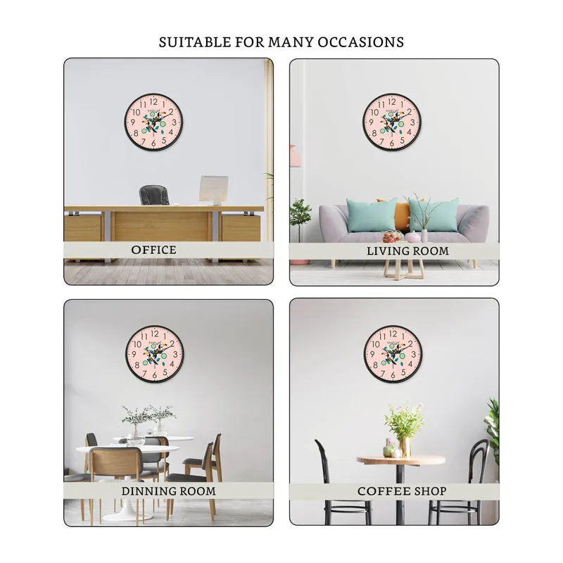 Nolan Sweep Silent Wall Clock media 9
