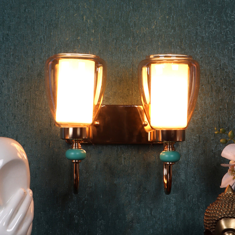 Deno Duo Iron Wall Lamp