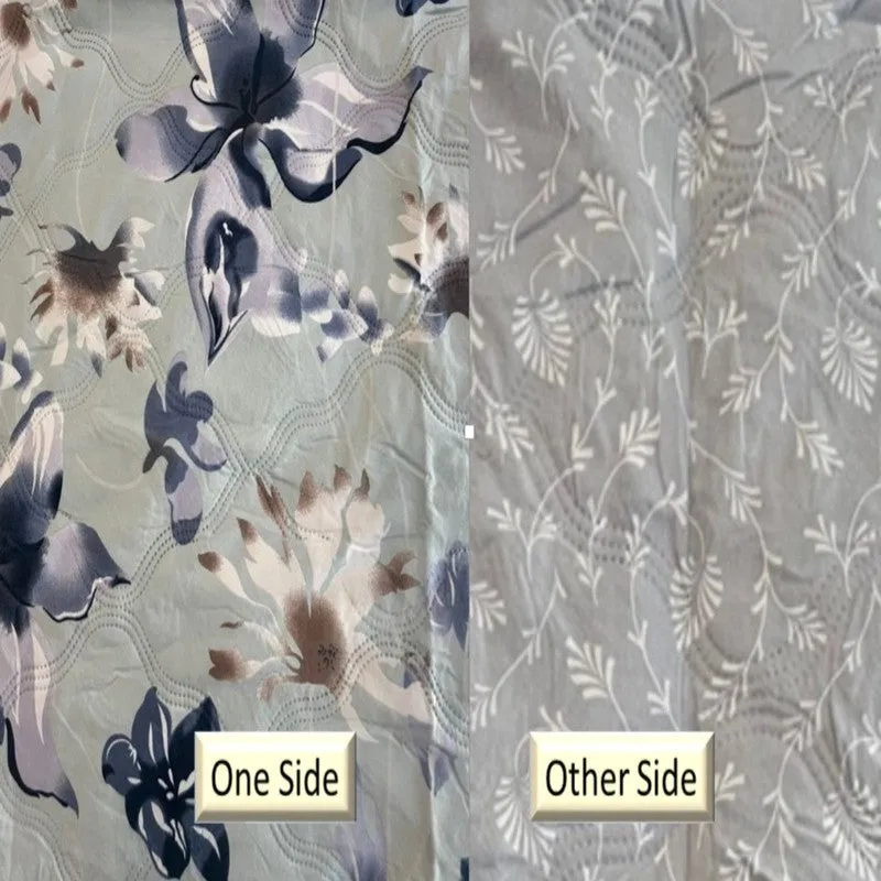 Neo Floral Cotton Comforters - 300 GSM media 7