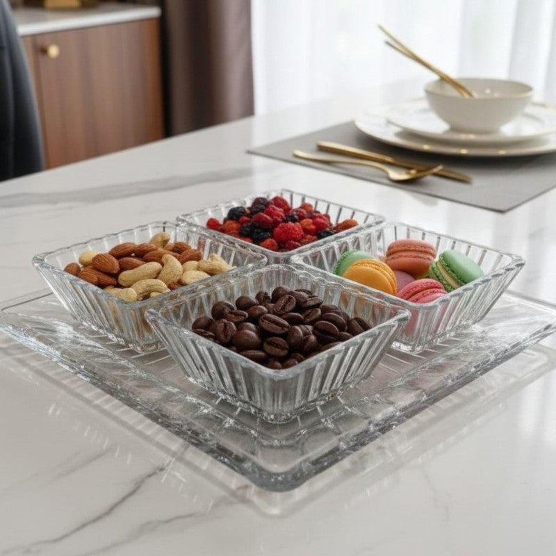 Crunchy Delights Snack Bowl - Five Piece Set media 5