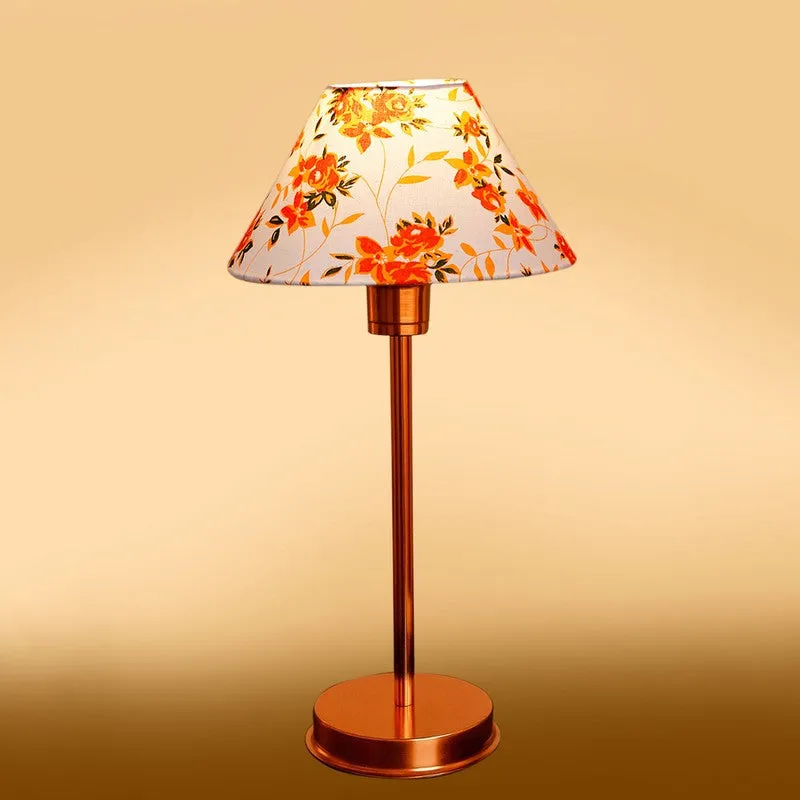 Kavira Keno Floral Metal Table Lamp - Multicolor media 6