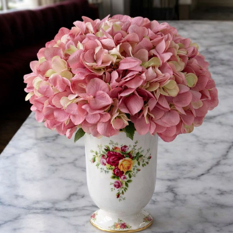 Hydravia Polyester Artificial Flower - Set Of Four