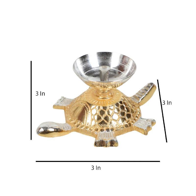 Golden Tortoise Akhand Diya media 6